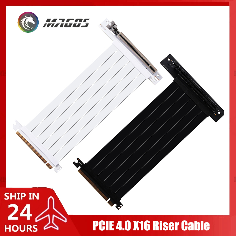 Pcie 4.0 X16 Riser Cable 90 Degree - PCIE 4.0 X16 Riser Cable Video