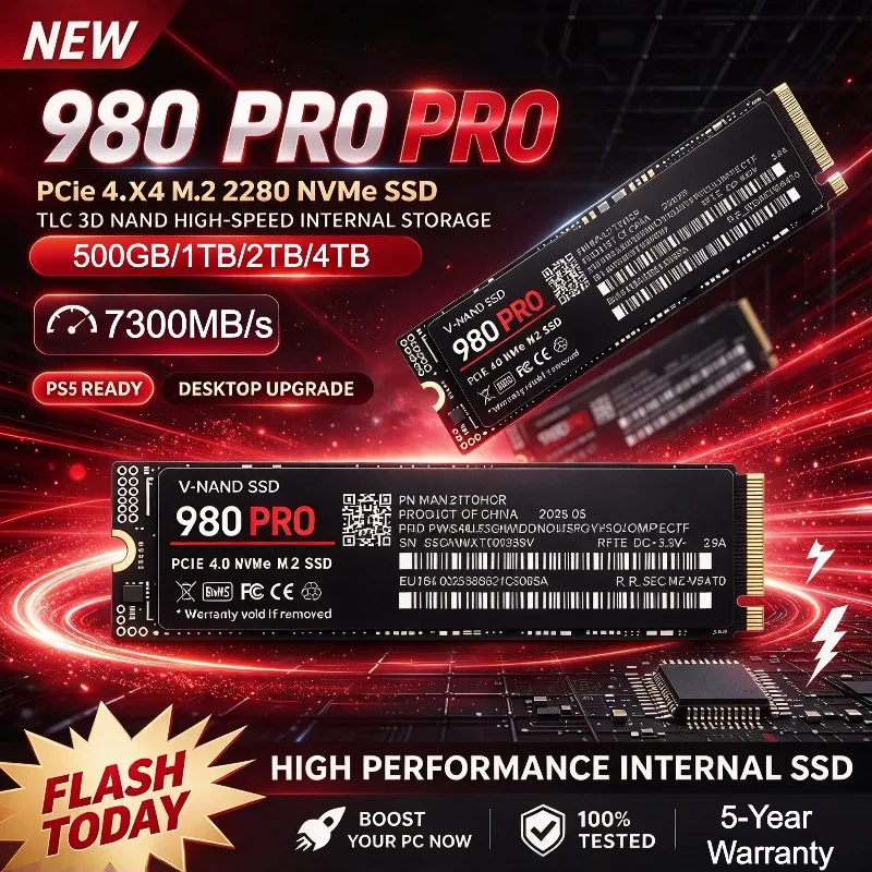 High-Speed 980 PRO PCIe 4.0 X4 - M.2 Nvme 4Tb Pcie 4.0 Ssd 评论和价格
