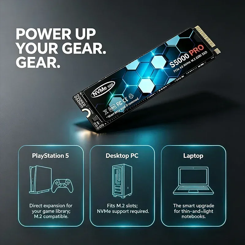 S5000 PRO M.2 PCIe 4.0 NVMe SS - M.2 Nvme 4Tb Pcie 4.0 Ssd 评论和价格