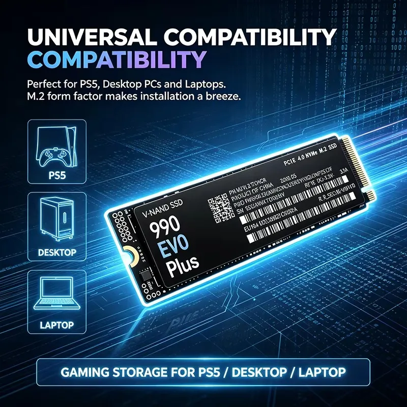 990 EVO Plus 500GB-4TB TLC 3D  - M.2 Nvme 4Tb Pcie 4.0 Ssd 评论和价格
