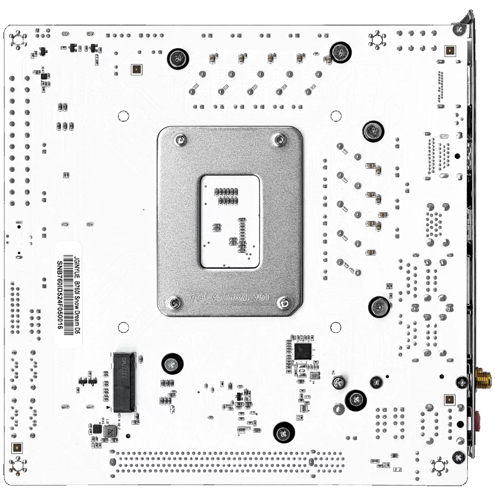 JGINYUE  B760i-Snow Dream  Mot - Lga 1700 Ddr5 Itx Motherboard 评论和价格
