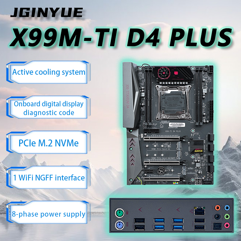 JGINYUE X99 motherboard Intel  - X99 Dual Cpu Motherboard Combo 评论和价格