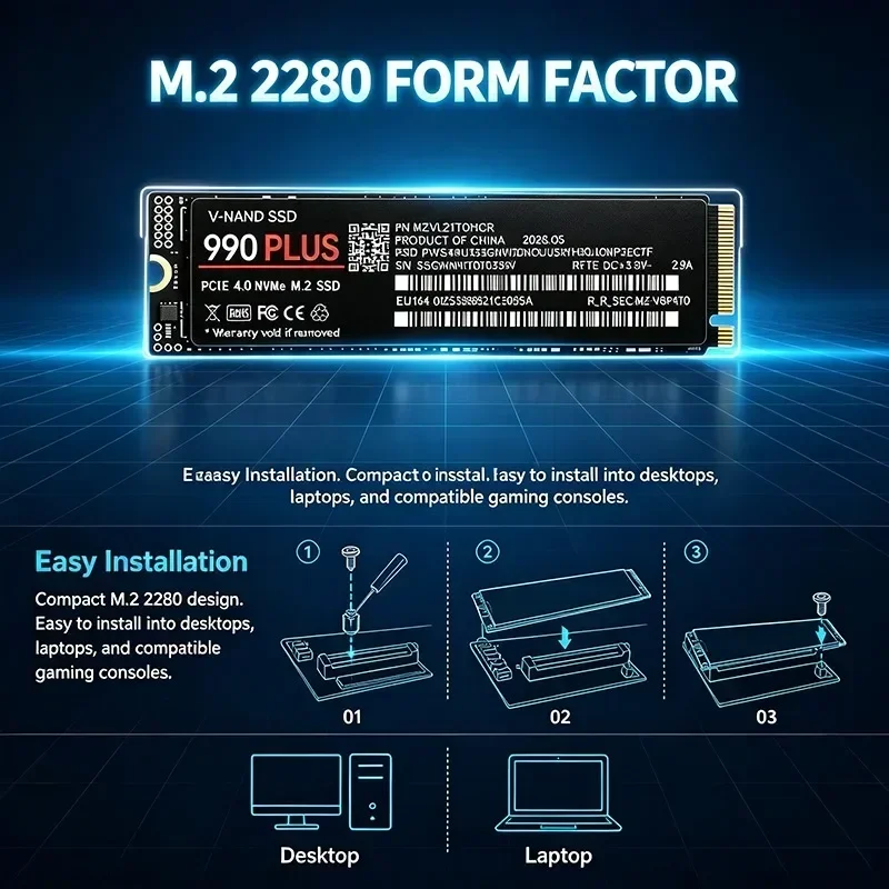 990 Plus M.2 NVMe PCIe 4.0 SSD - M.2 Nvme 4Tb Pcie 4.0 Ssd 评论和价格