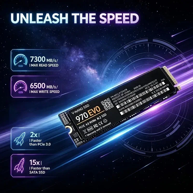 970 EVO NVMe M.2 2280 SSD PCIe - M.2 Nvme 4Tb Pcie 4.0 Ssd 评论和价格