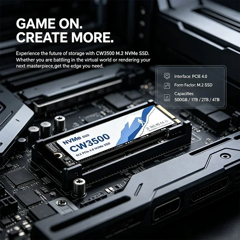 CW3500 NVMe SSD 7300MB/s PCIe  - M.2 Nvme 4Tb Pcie 4.0 Ssd 评论和价格