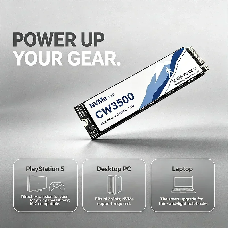CW3500 NVMe SSD 7300MB/s PCIe  - M.2 Nvme 4Tb Pcie 4.0 Ssd 评论和价格
