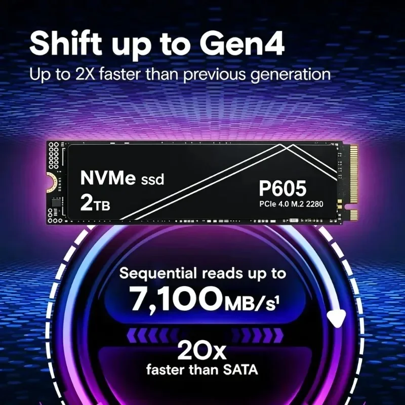 7100MB/s Punch Above Its Class - M.2 Nvme 4Tb Pcie 4.0 Ssd 评论和价格
