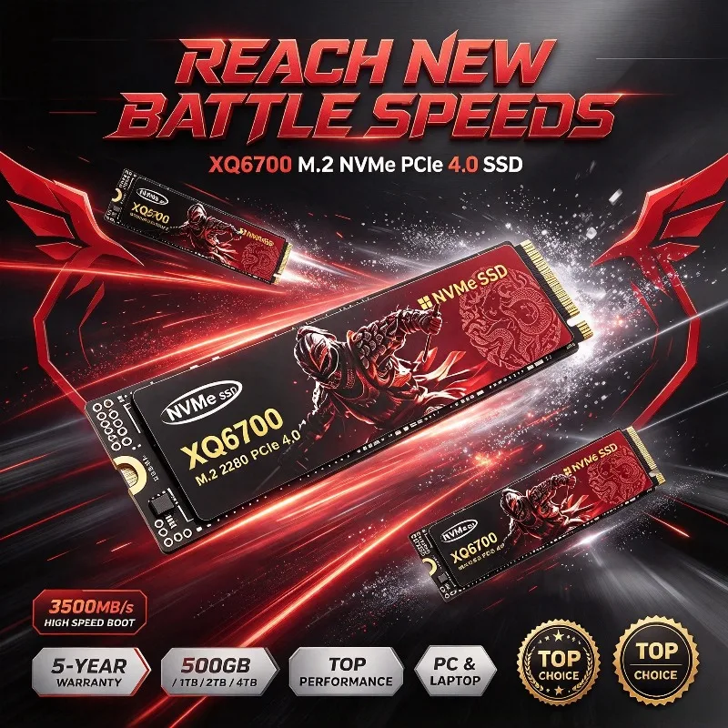 XQ6700 M.2 NVMe SSD 500GB 4TB  - M.2 Nvme 4Tb Pcie 4.0 Ssd 评论和价格