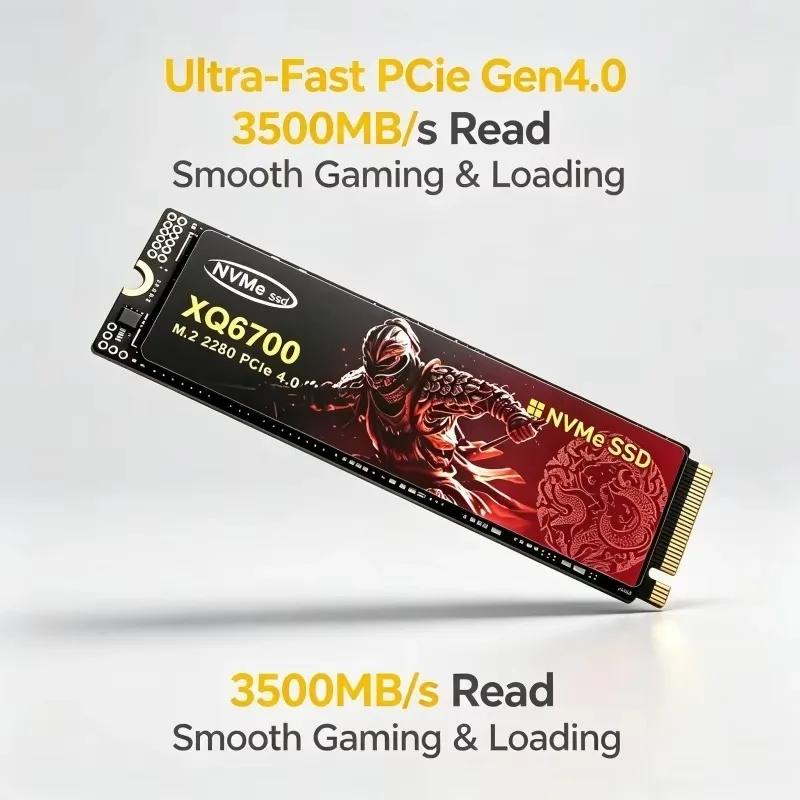 XQ6700 M.2 NVMe SSD 500GB 4TB  - M.2 Nvme 4Tb Pcie 4.0 Ssd 评论和价格