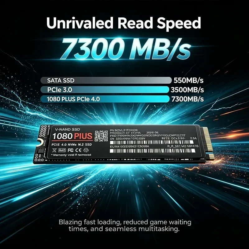 High Speed 100% Original 1080  - M.2 Nvme 4Tb Pcie 4.0 Ssd 评论和价格